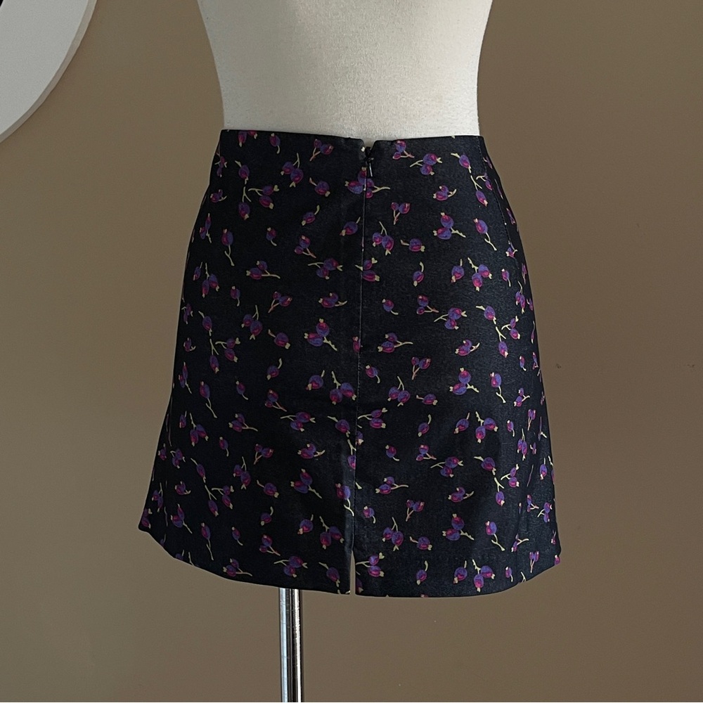 Blueberry Express Y2K Mini Skirt Medium 7/8– Vintage Flirty Fit - Picture 5 of 12